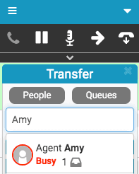 Main status in Transfer window