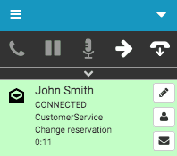 Email interaction connected