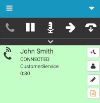 Voicemail callback connected