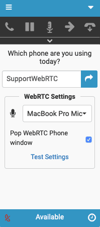 WebRTC Settings in Genesys Cloud for Zendesk using Firefox