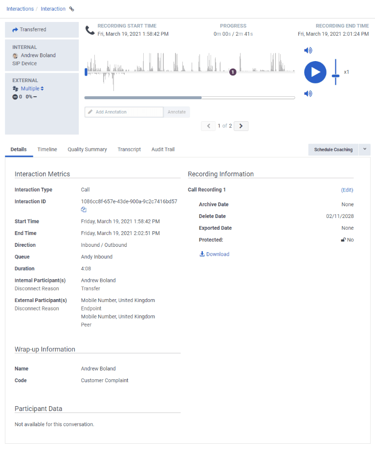 Coaching with quality management overview - Genesys Cloud Resource Center