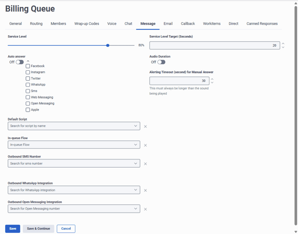 Migrate queue message metrics