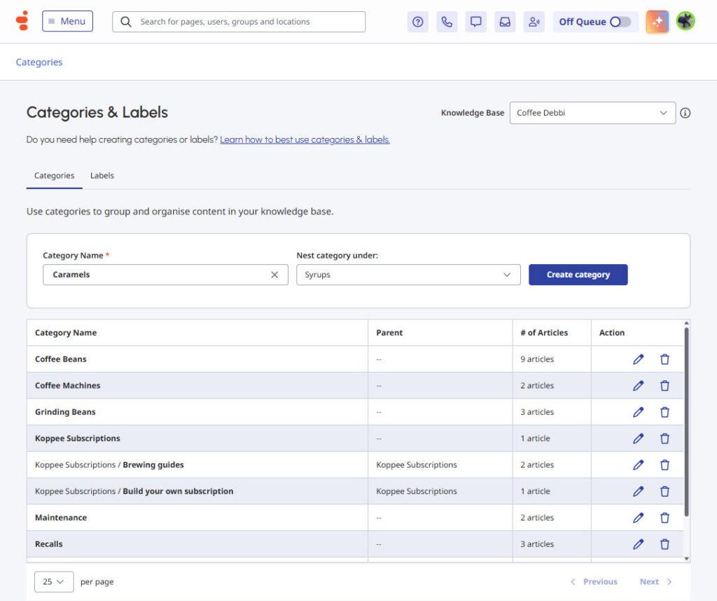Knowledge workbench quick start guide V2 - Genesys Cloud Resource Center