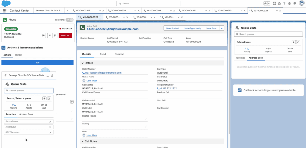 Setup guide for CX Cloud, Voice for Salesforce Service Cloud - Genesys ...