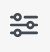 Toggle filters panel icon