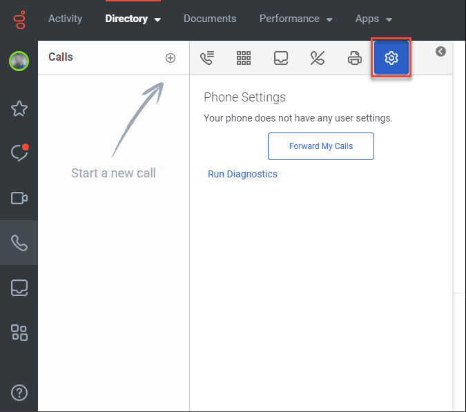 Built-in WebRTC Diagnostics