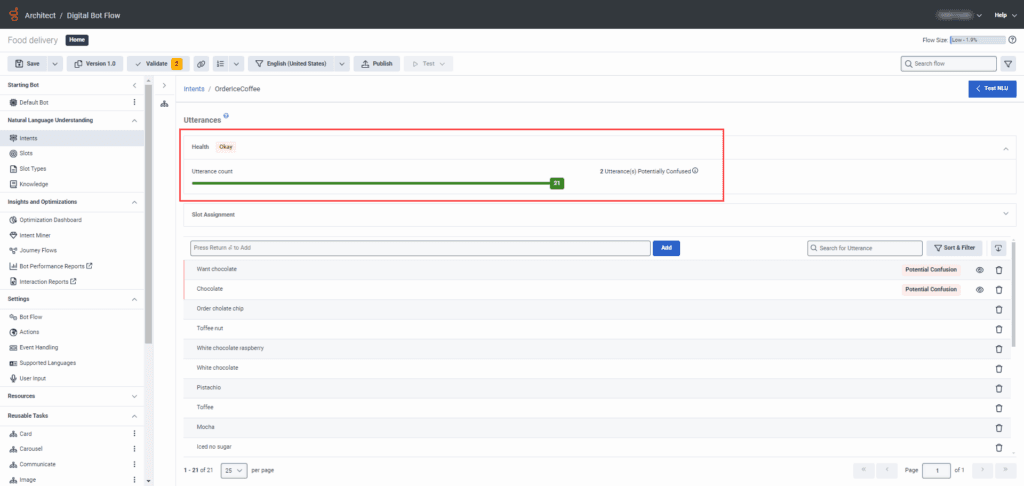 Intent Health summary