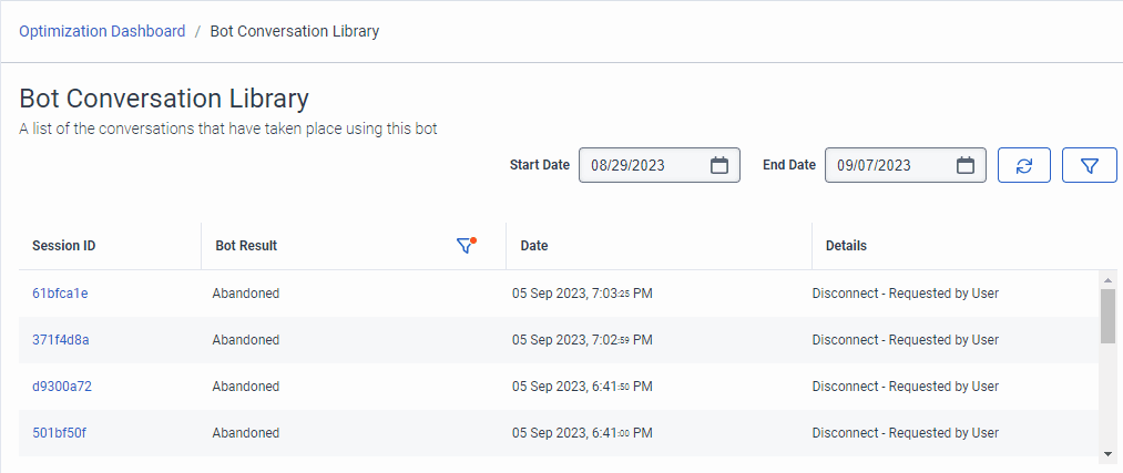 Bot Conversation Library