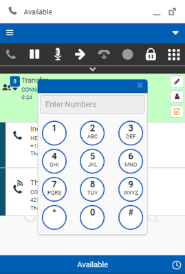 DTMF in Embedded clients transfer