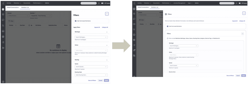 Increased panel width