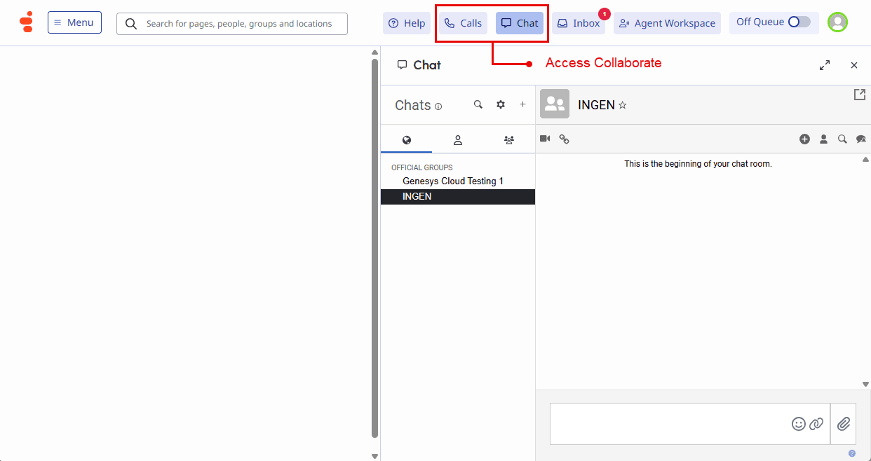Explore the Genesys Cloud interface - Genesys Cloud Resource Center