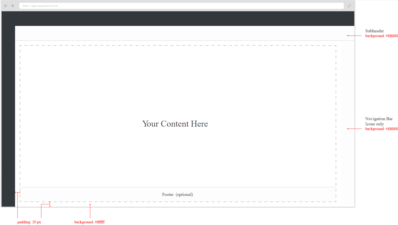 Sample brand and content template 1