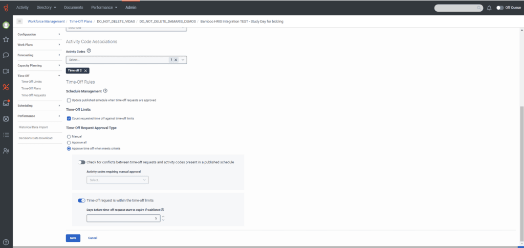Click to enlarge. After - Automatically publish time off requests - Bottom