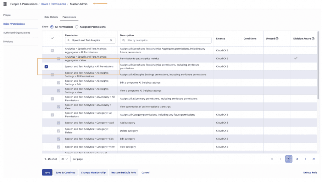 Click to enlarge. Master Admin role