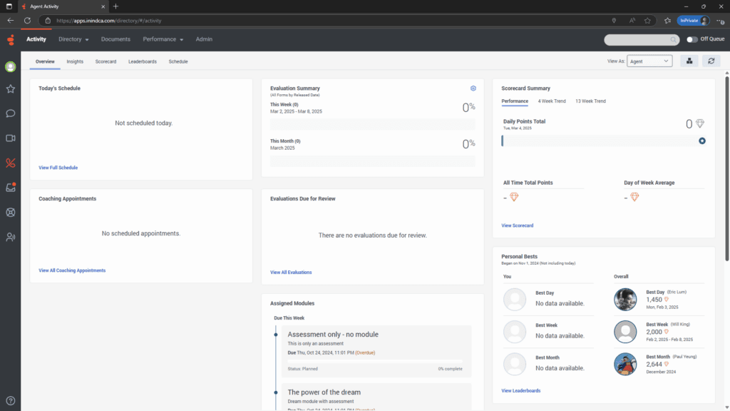 Click to enlarge. Agent contests - before