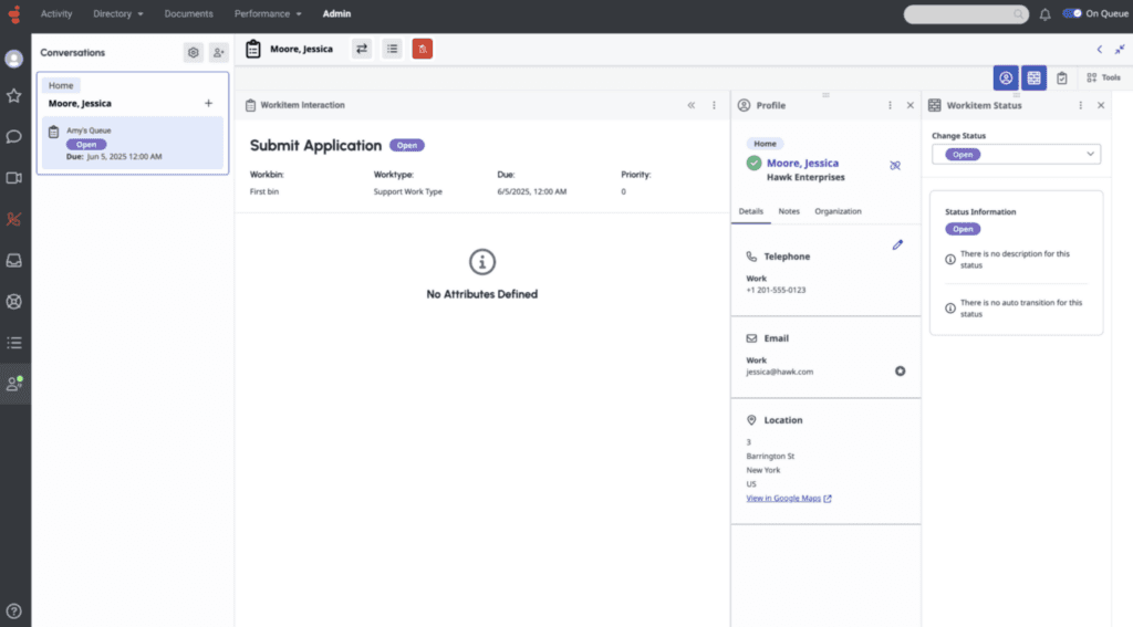Click to enlarge. External contact already linked
