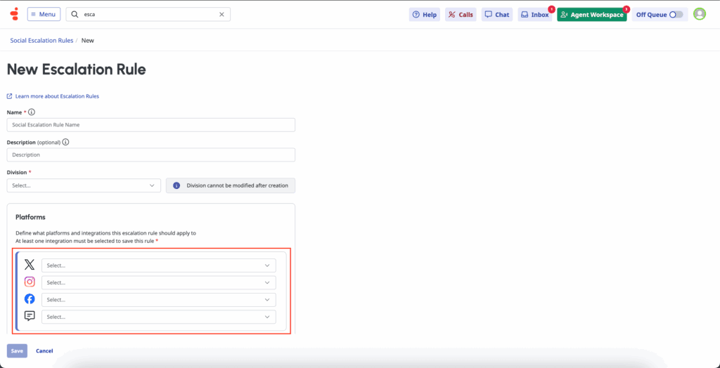 Click to enlarge. Before selection platform + integration