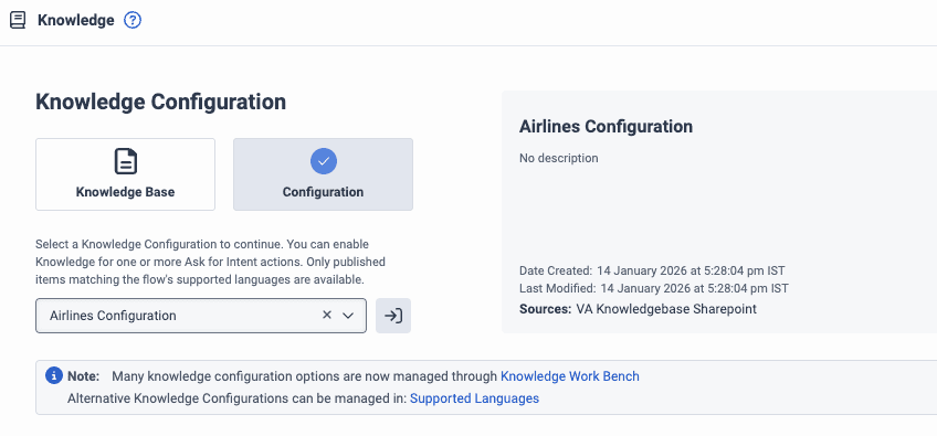 Click to enlarge. Architect Knowledge Knowledge view