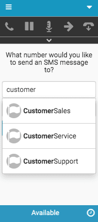 Send an SMS message - Genesys Cloud Resource Center